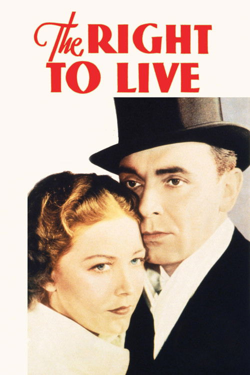 The Right to Live (1935) poster