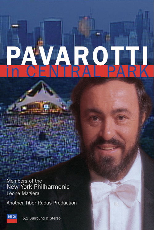 Pavarotti in Central Park (1993) poster