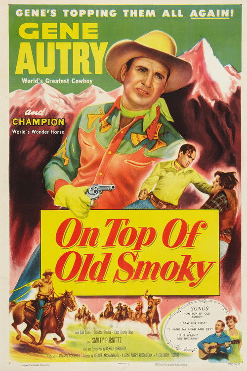 On Top of Old Smoky (1953) poster