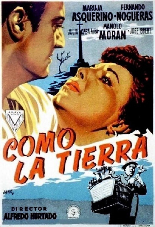 Como la tierra (1954) poster