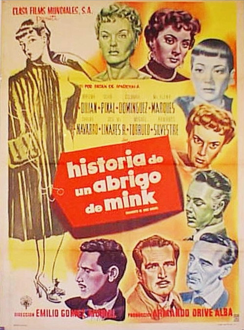 Historia de un abrigo de mink (1955) poster
