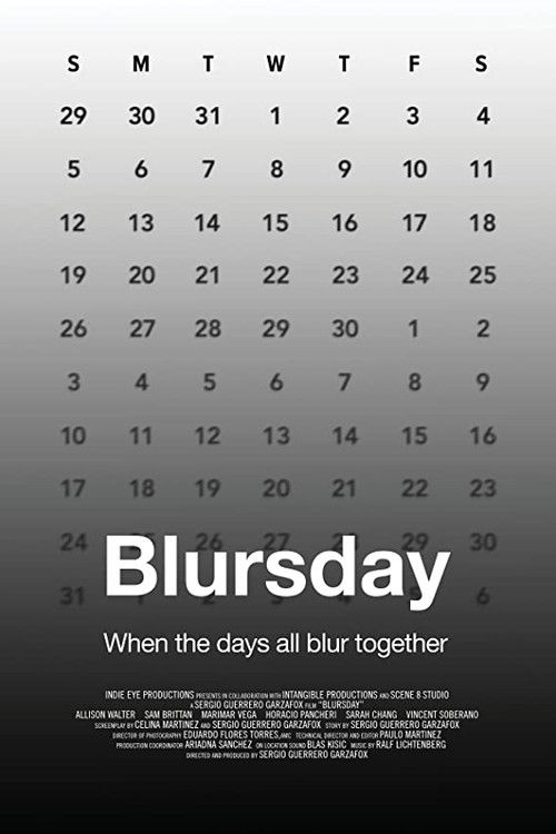 Blursday (2021) poster