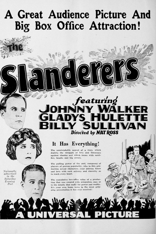 The Slanderers (1924) poster