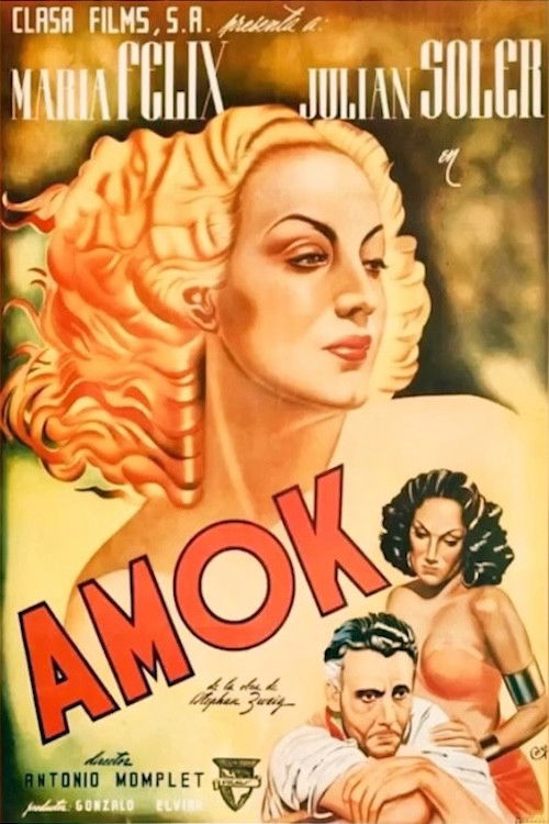 Amok (1944) poster