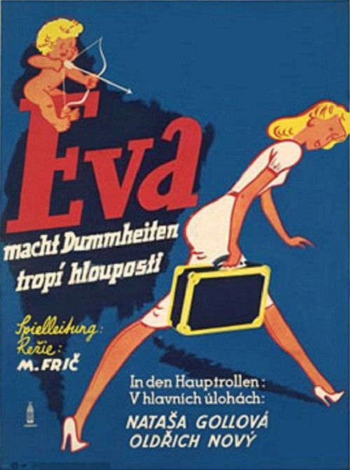 Eva tropí hlouposti (1939) poster