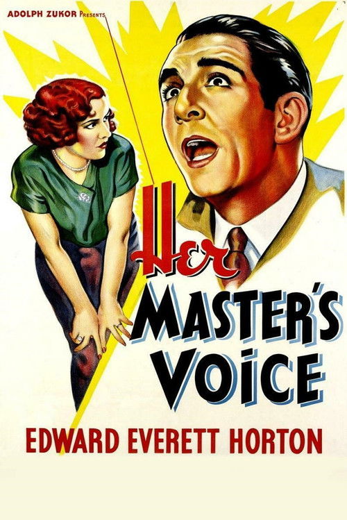 Her Master's Voice (1936) poster