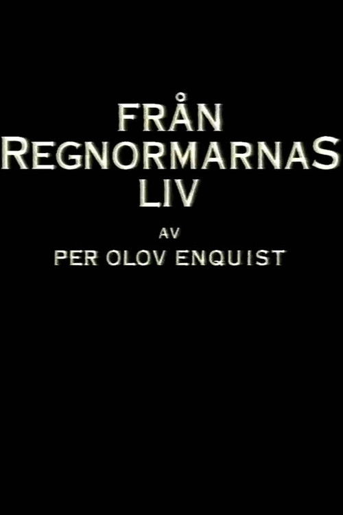 Från regnormarnas liv (1998) poster