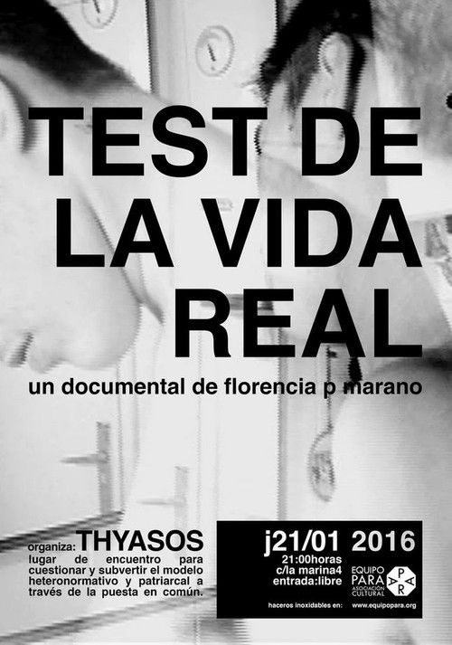 Test de la vida real (2016) poster