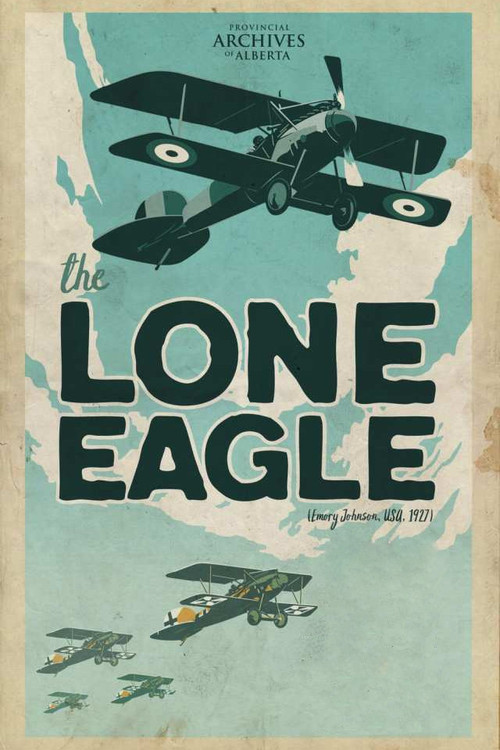 The Lone Eagle (1927) poster