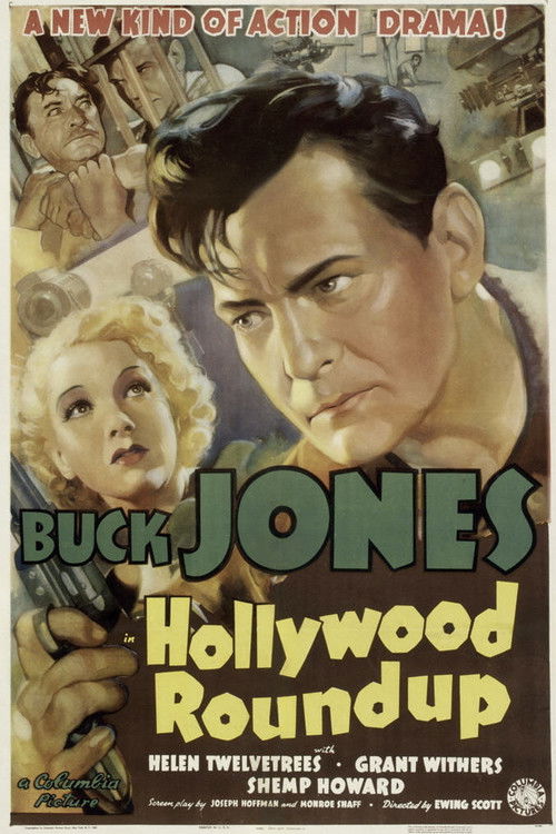 Hollywood Round-Up (1937) poster