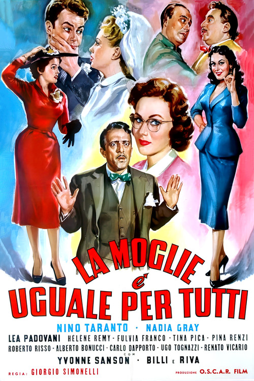 La moglie è uguale per tutti (1955) poster