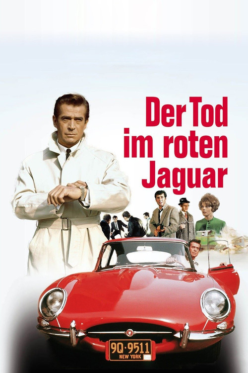 Jerry Cotton: Death in the Red Jaguar (1968) poster