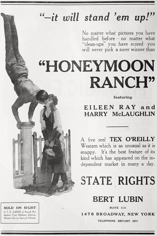 Honeymoon Ranch (1920) poster