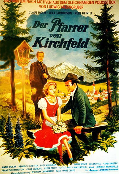 Der Pfarrer von Kirchfeld (1955) poster