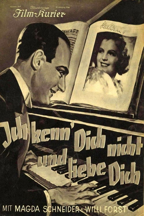 I Don't Know You and I Love You (1934) poster