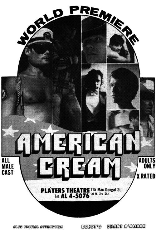 American Cream (1972) poster