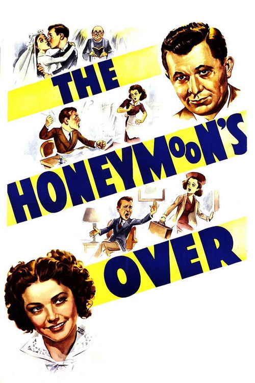 The Honeymoon's Over (1939) poster