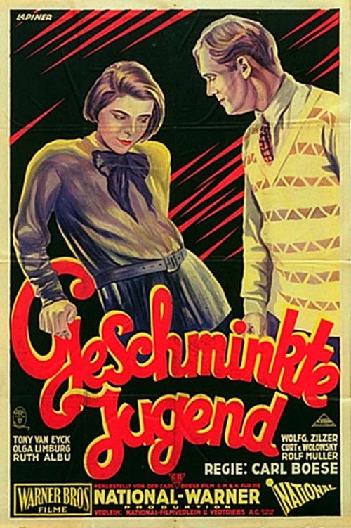 Geschminkte Jugend (1929) poster