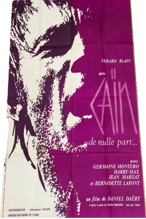 Caïn de nulle part (1970) poster