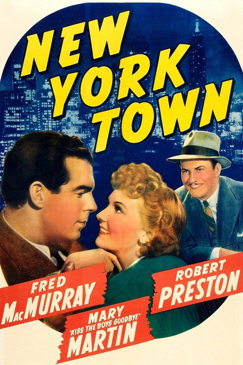 New York Town (1941) poster