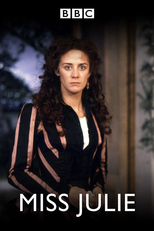 Miss Julie (1987) poster