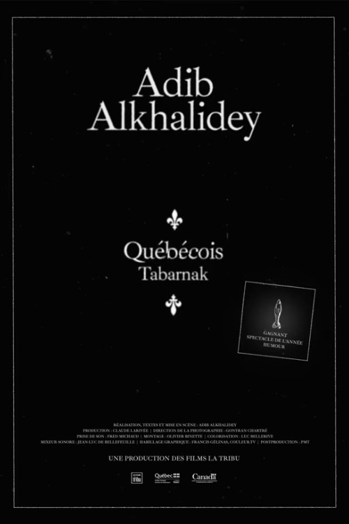 Adib Alkhalidey: Québécois Tabarnak (2023) poster