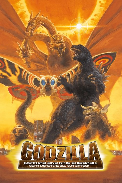 Godzilla, Mothra and King Ghidorah: Giant Monsters All-Out Attack (2001) poster