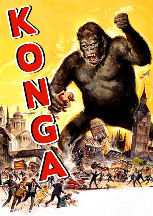 Konga (1961) poster