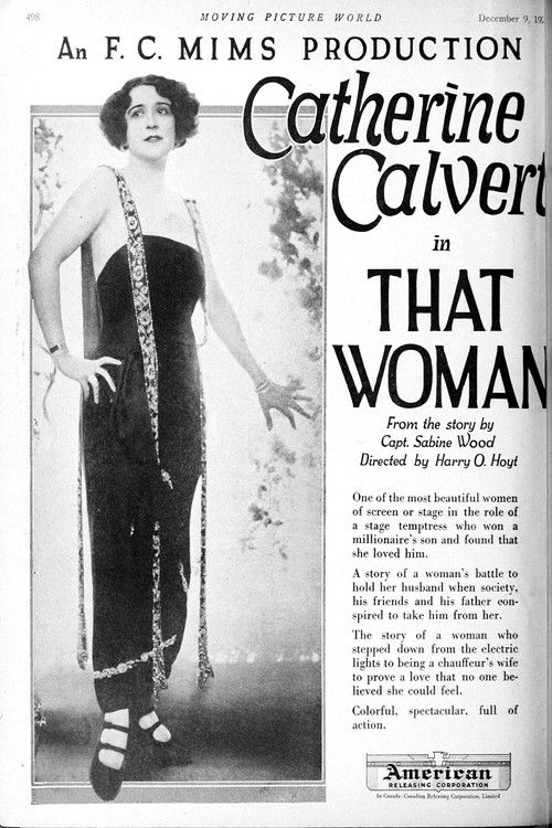 That Woman (1922) poster