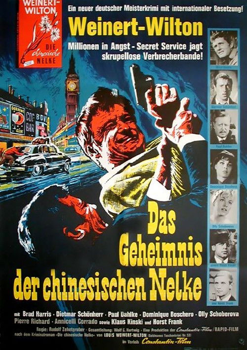 Secret of the Chinese Carnation (1964) poster