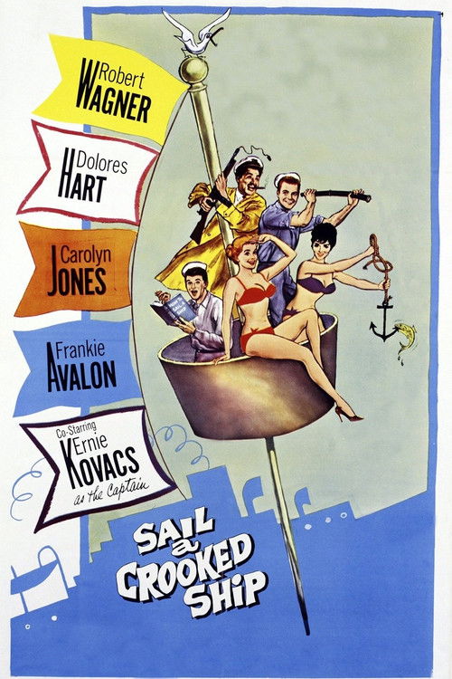 Sail a Crooked Ship (1961) poster