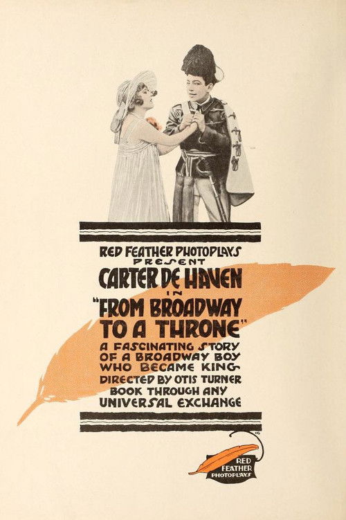 From Broadway to a Throne (1916) poster