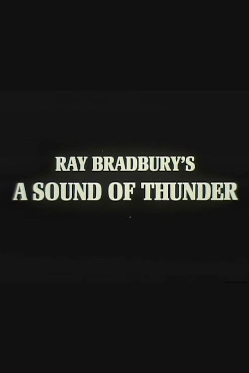 A Sound of Thunder (1973) poster