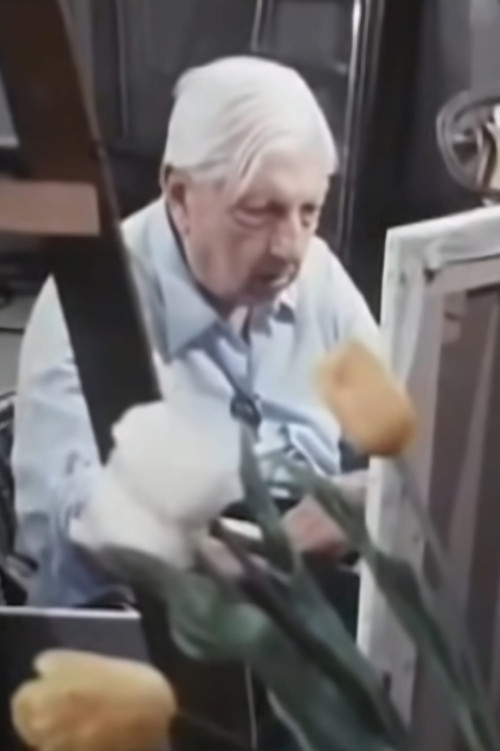 Giorgio de Chirico paints live The Sun on the Easel, 1973 (1975) poster