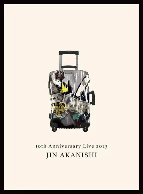 赤西仁 JIN AKANISHI "10th Anniversary Live 2023" (2023) poster