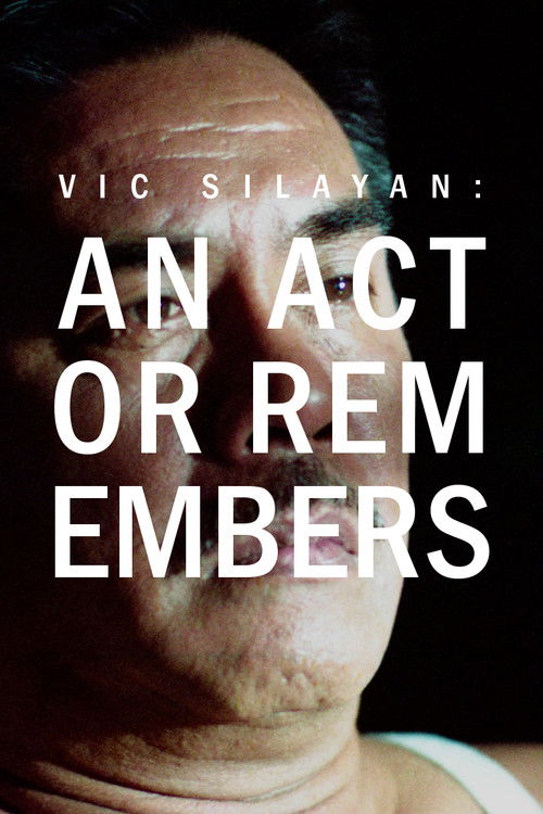 Vic Silayan: An Actor Remembers (1985) poster