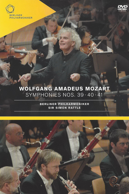 Berliner Philharmoniker - Mozart Symphonies Nos. 39, 40, 41 (2019) poster