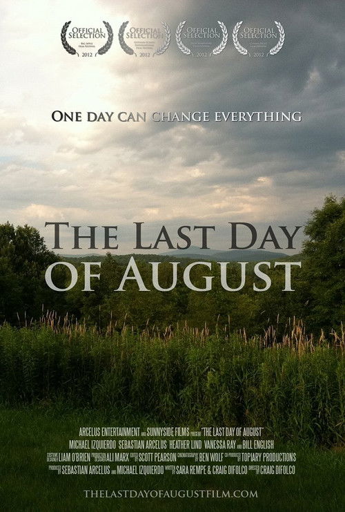 The Last Day of August (2012) poster