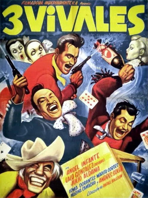 Los tres vivales (1958) poster