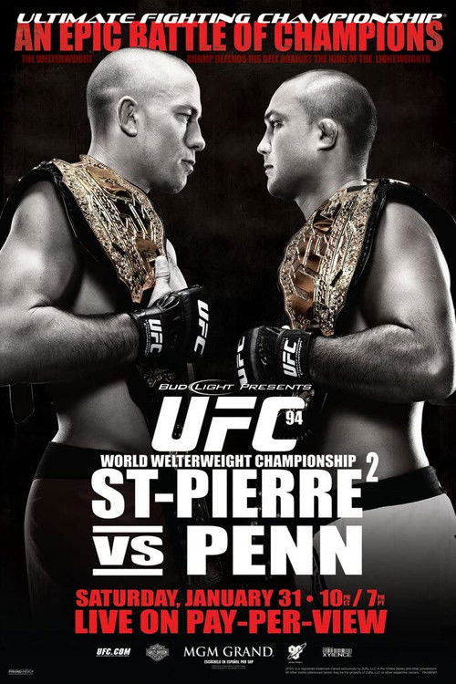 UFC 94: St-Pierre vs. Penn 2 (2009) poster