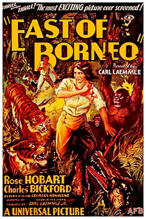 East of Borneo (1931) poster