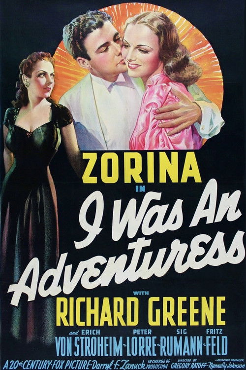 I Was an Adventuress (1940) poster
