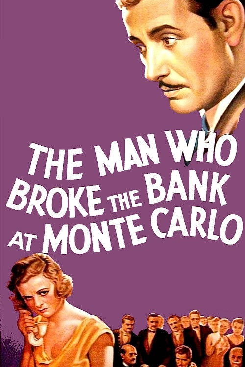 The Man Who Broke the Bank at Monte Carlo (1935) poster