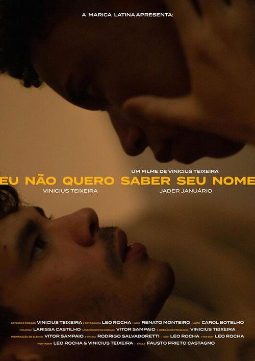 Eu Não Quero Saber Seu Nome (2024) poster