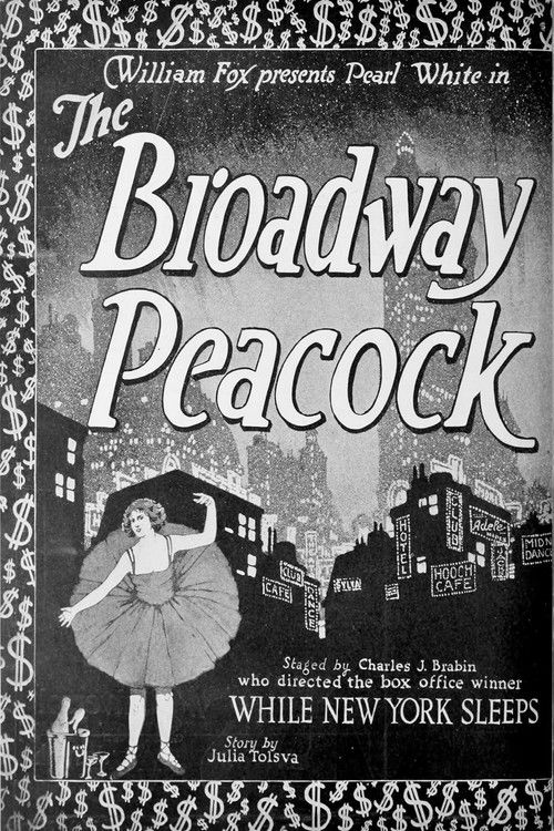 The Broadway Peacock (1922) poster