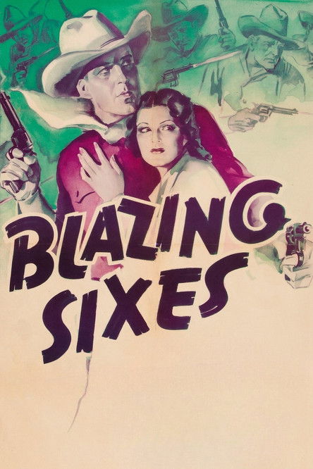 Blazing Sixes (1937) poster