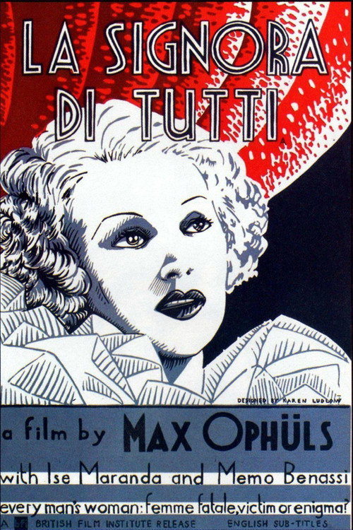 La signora di tutti (1934) poster