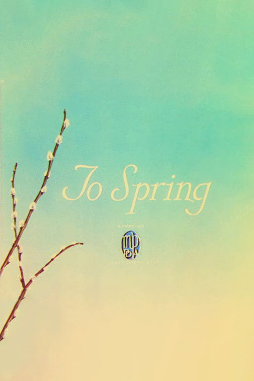 To Spring (1936) poster