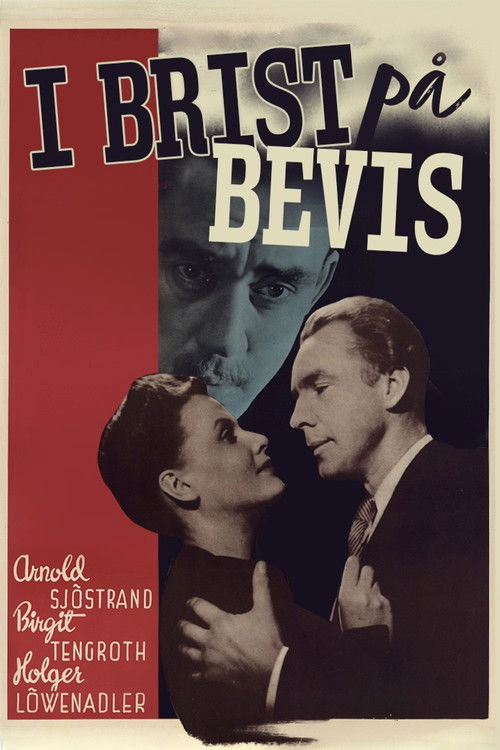 I brist på bevis (1943) poster