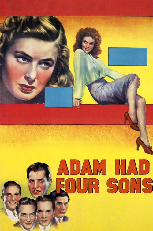 Adam Had Four Sons (1941) poster